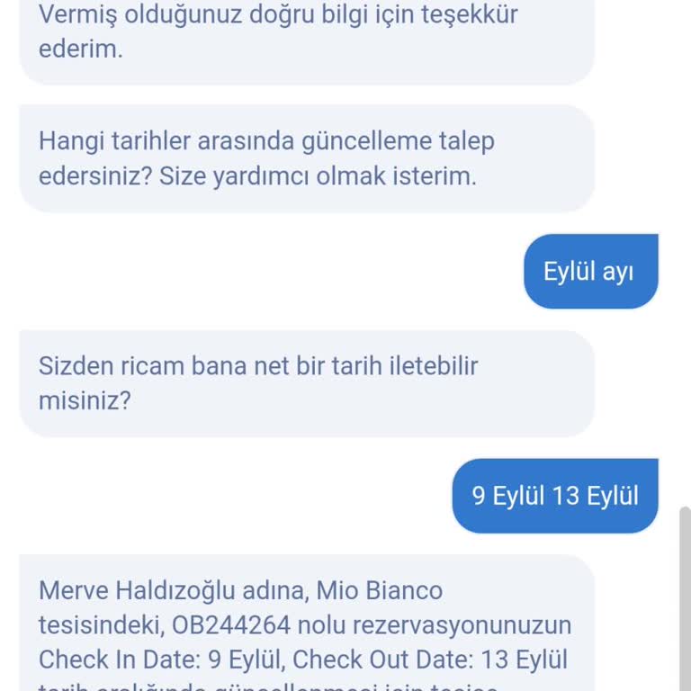 Obilet'ten Aldığım Rezervasyon Mio Bianco Mağdur Ediliyorum