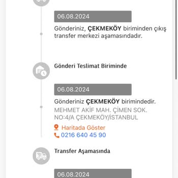 MNG Kargo Şirketinin Kargomun Nerede Olduğunundan Haberi Yok
