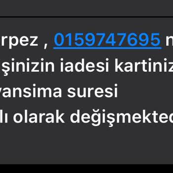 Watsons Siparişim İptal Edildi Ama Param Aktarılmadı