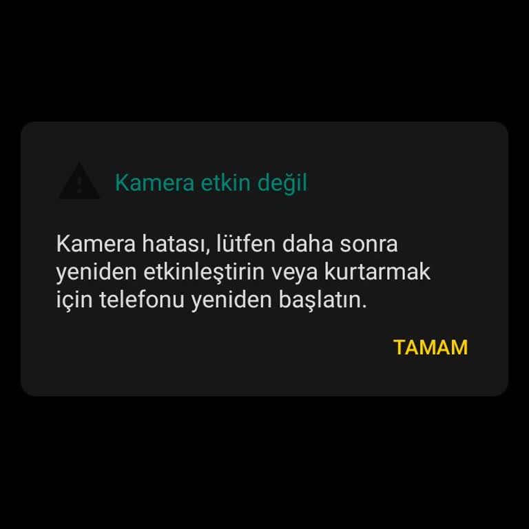 Tecno Mobile Spark GO 2023 Kamera Hatası