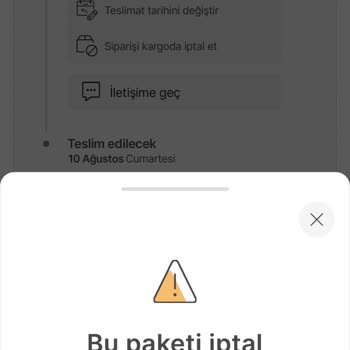 Hepsijet Ürünümü Teslim Etmedi