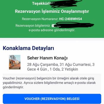 Jolly Tur Yer Olmayan Otelden Satış İşlemi