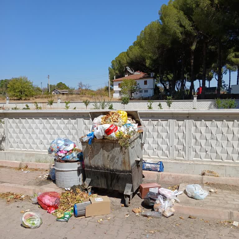 Sultanhisar Belediyesi Mahalledeki Çöp Toplama Sorunları