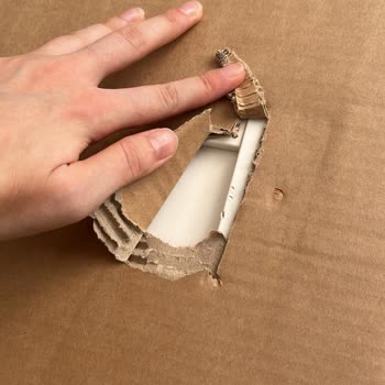 IKEA'dan Gelen Ezilmiş Dolap Kapakları