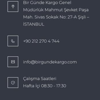 Bir Günde Kargo Kargo Şirketine Teslim Edilmiş Ama Bana Teslim Edilmedi