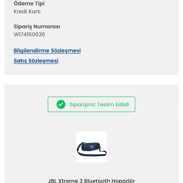 JBL Extreme 3 Hoparlörün Çalışmaması