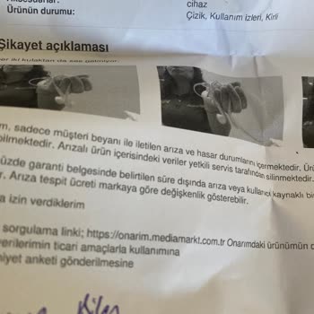 iPhone Garantisi Bitmemiş Ürünüm İçin Üründen Fazla Fiyat Verilmesi