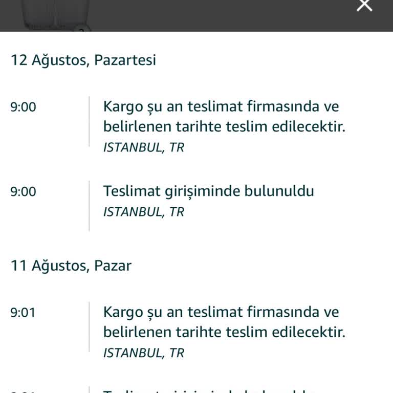 Aras Kargo İletişim Ve Teslimat Sorunu