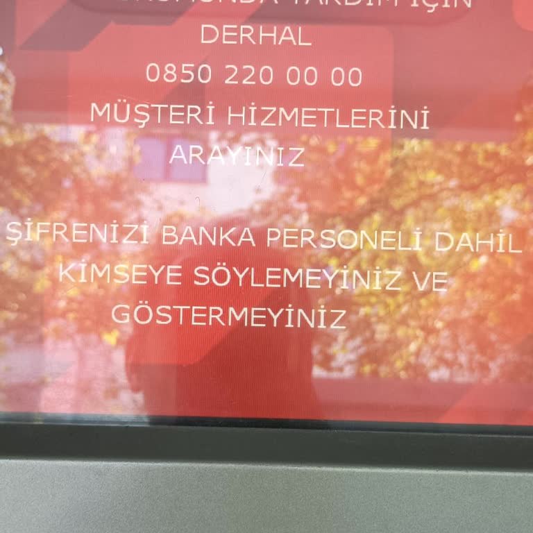 Ziraat Bankası ATM Sinde Param Kaldı