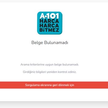 A101 Mağazaları Alışveriş Faturalarımızı Müşteriye Teslim Etmiyor