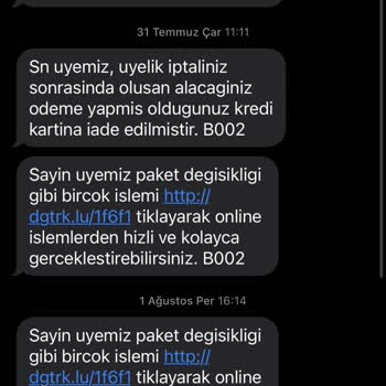 Digiturk İptal Ücret İadesi