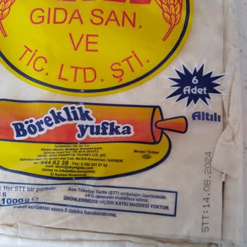 Akyel Gıda'dan Alınan Yufka Küflenmişti