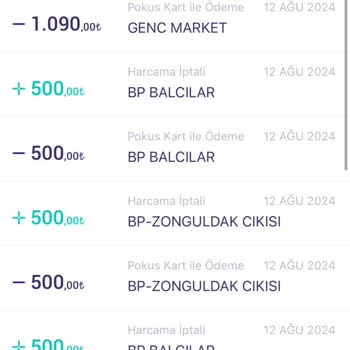 Pokus Kart Ücret İadesi Yapmıyor