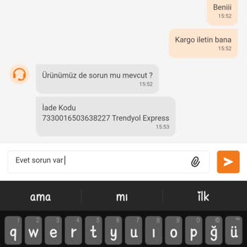 Trendyol Yanlış Adrese Gönderilen Ürün Ve Çözümsüzlük