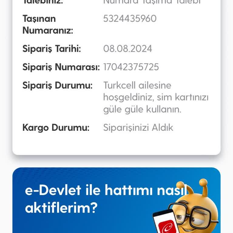 Turkcell Sim Kart Sorunu ve Yetersiz Müşteri Hizmeti