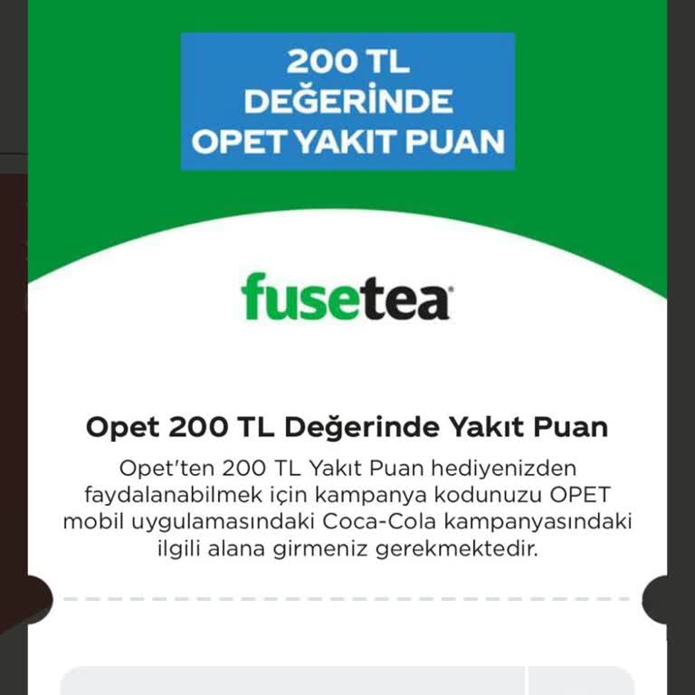 Daha Daha Opet Yakıt Puan!
