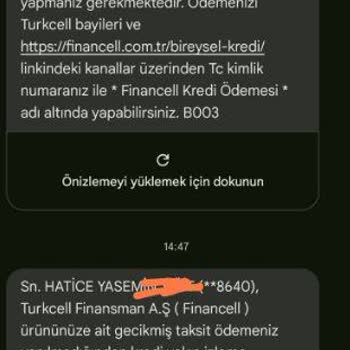 Yanlış Borç Takibi ve Sürekli Mesajlar