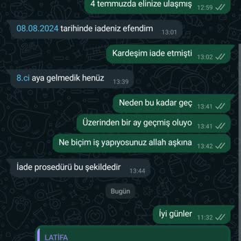 Latifa İade Ücretlerini Yatırmıyor