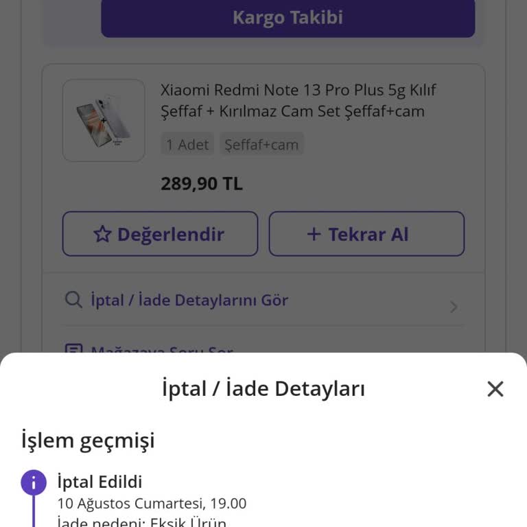 N11 Para İadesi Gerçekleştirmedi