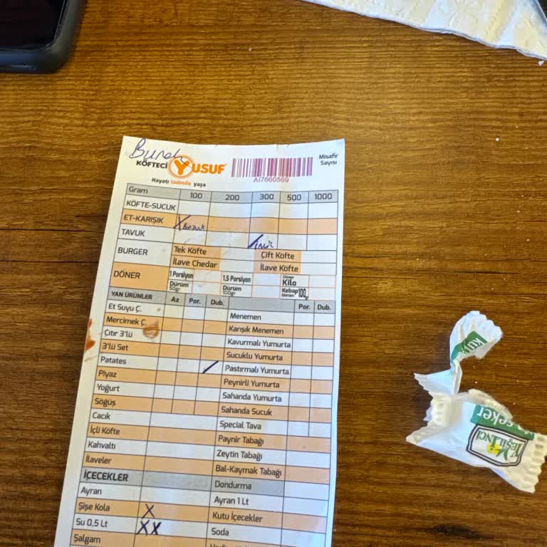 Köfteci Yusuf Restoranda Rahatsız Edici Sorular