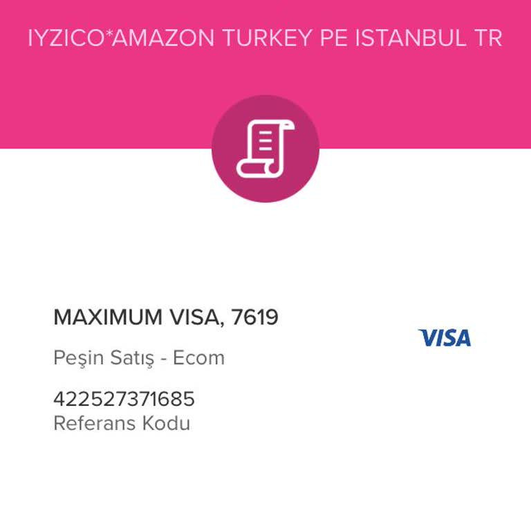 Amazon Kartımdan Bilgim Dışında Para Tahsil Edilmesi