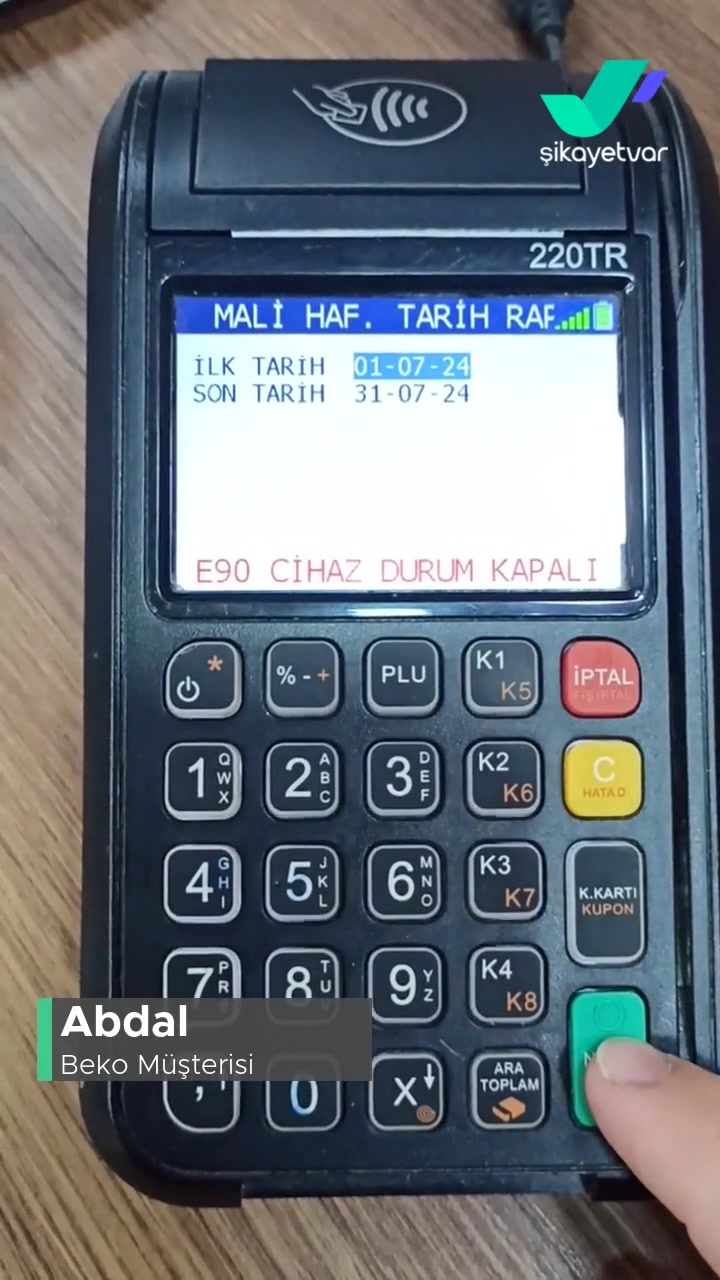 Beko Pos Arızası! videonun kapak resmi