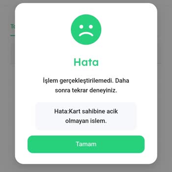 Hadi - TOMBANK Hadi Kredi Kartı Fatura Ve Çeşitli Ödeme Sorunları