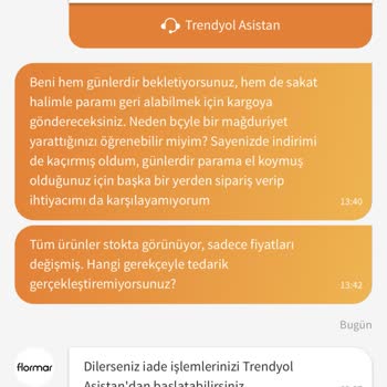 Flormar'ın Hatalı Ürün Gönderip Doğru Ürünleri Temin Etmemesi