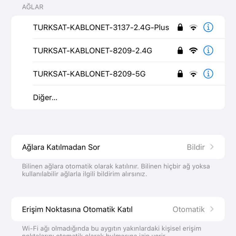 TÜRKSAT İnternet Bağlanamama Sorunu