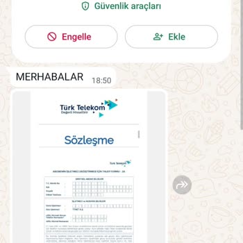 Türk Telekom Antalya Güney İletişim Firması Talebi