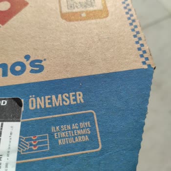 Domino's Pizza Hijyen Ürünlerin Çıplak Elle Hazırlanması