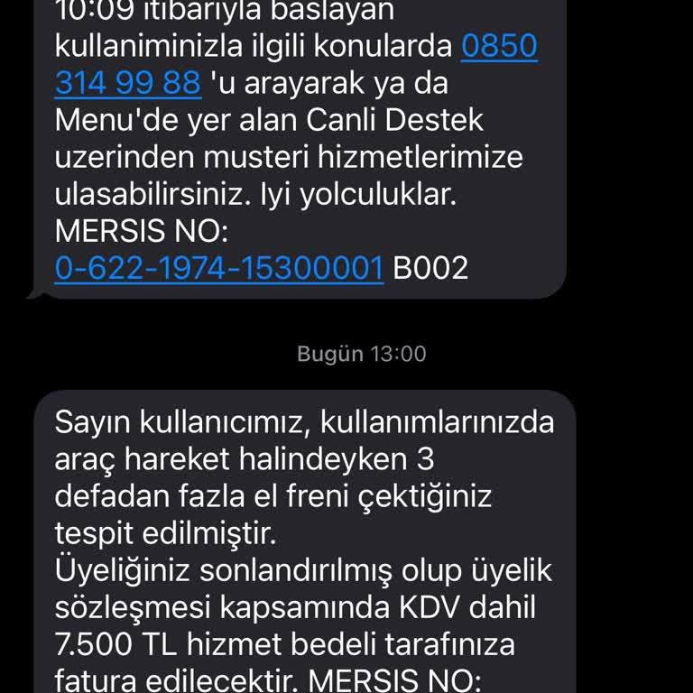 Getir Araç El Fireni Suçlaması