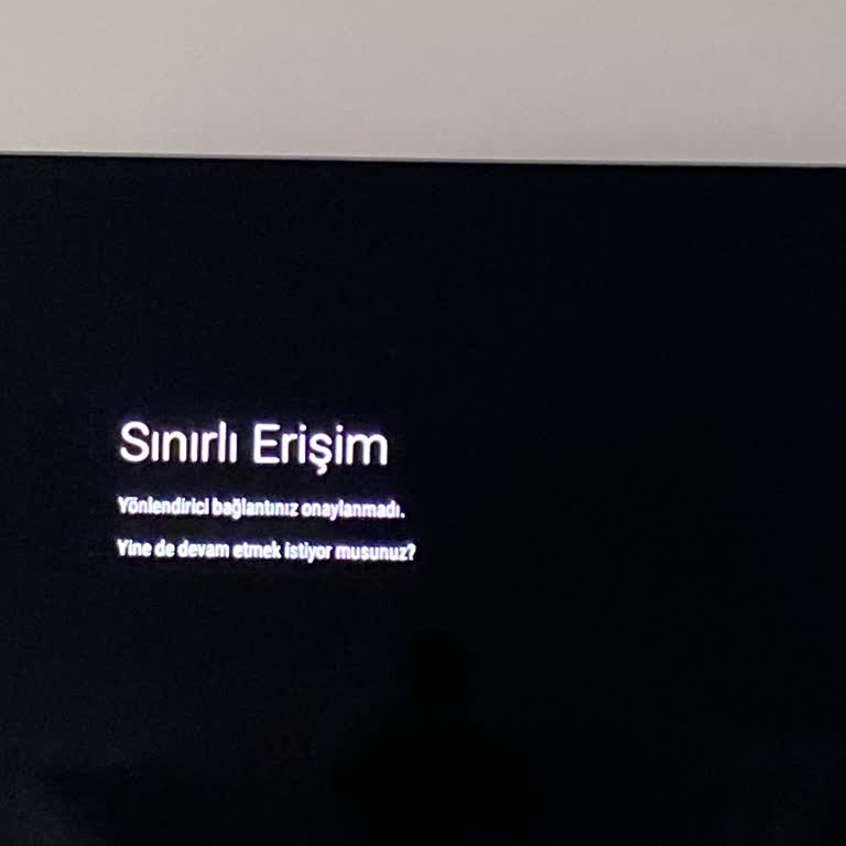 PHILIPS TV Philips Ağ Sorunu