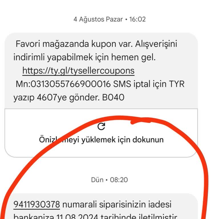 Trendyol Beni Mağdur Etti. Yakışmadı.