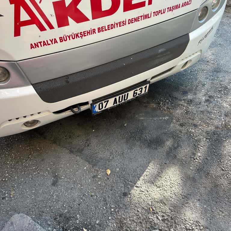 Güney Akdeniz Kliması Bozuk Antalya Otobüsü,