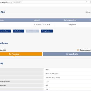 Europa Go schlechteste Versicherung die Ich je hatte. Nie Wieder