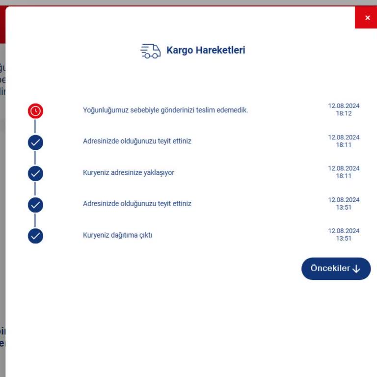 Aras Kargo Mobilyacılar Şubesi Teslim Etmeme Sorunu