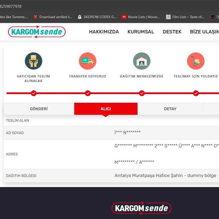 Kargomsende Hep Geç Teslim Ediyor