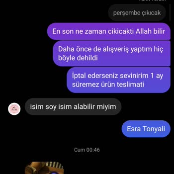 Ardil Tasarım Atölyesi Defolu Ürün - Geç Kargo