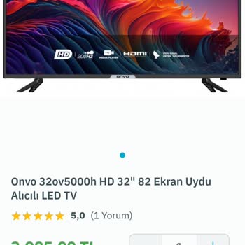 Onvo TV Servis Kurulum Ücreti Şikayeti