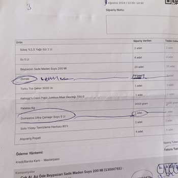 A101 Kapında Sipariş Sorunu Ve İlgisizlik