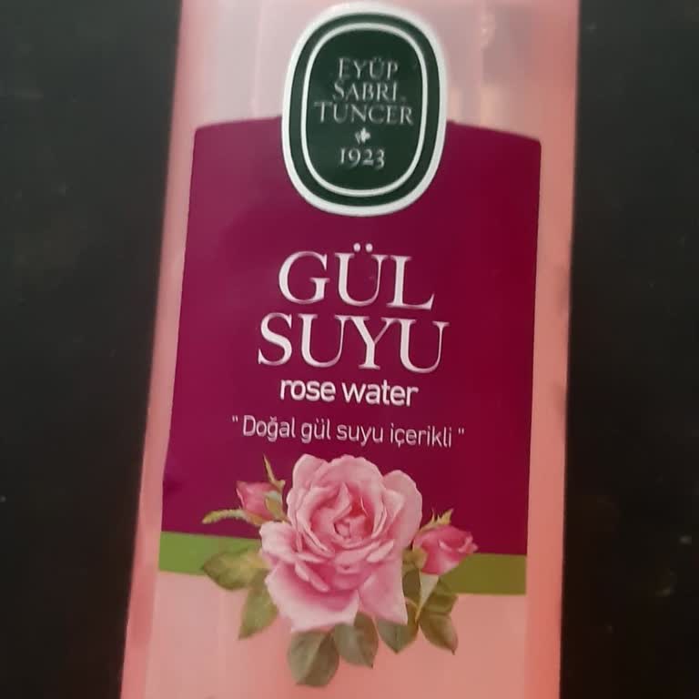 Eyüp Sabri Tuncer Gülsuyu Ürünü İle İlgili Cilt Tepkimesi