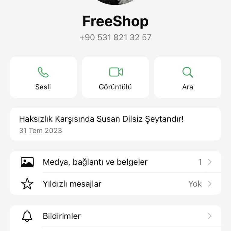 Free Shopum Online Sipariş Sonrası İletişim Sorunu