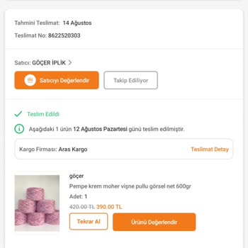 Aras Kargo Kargomu Yanlış Yere Teslim Etmiş