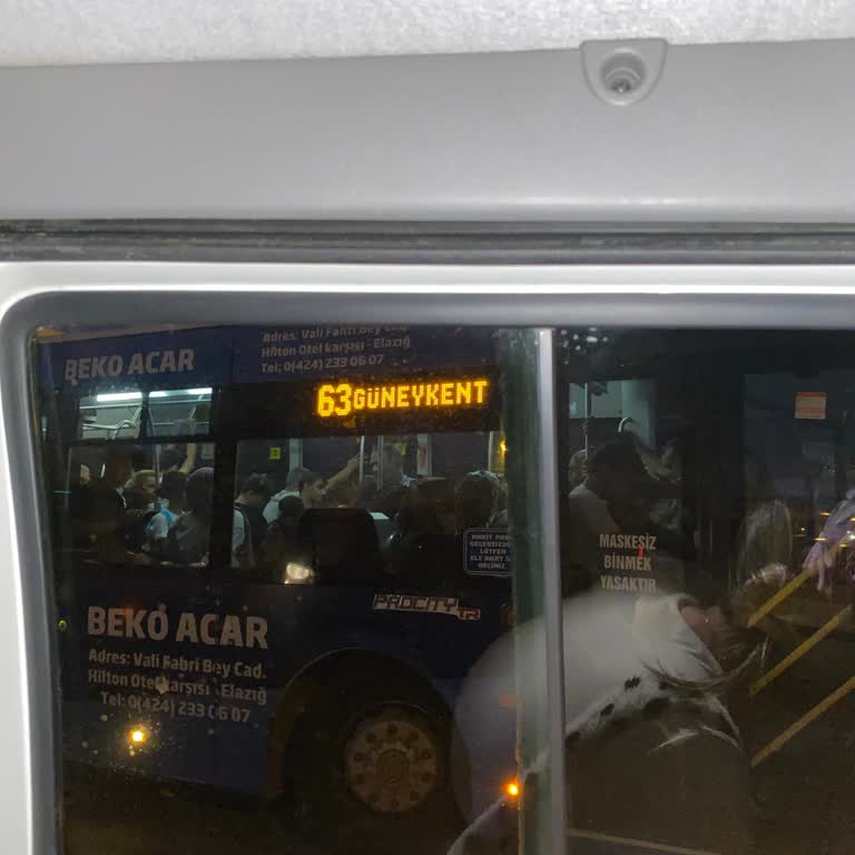 Elazığ Belediyesi 63 Oto Hattı