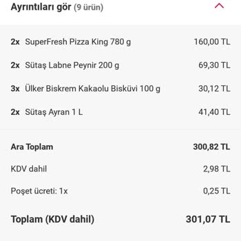 Yemeksepeti Market Yanlış Ve Rezerve Edilmemiş Ürün İle İleri Tarihli Sipariş Sorunu