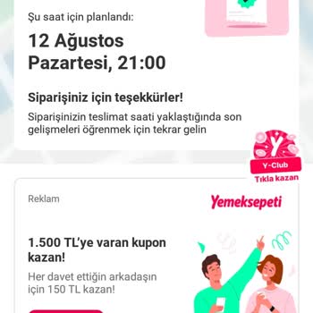 Yemeksepeti Market Yanlış Ve Rezerve Edilmemiş Ürün İle İleri Tarihli Sipariş Sorunu
