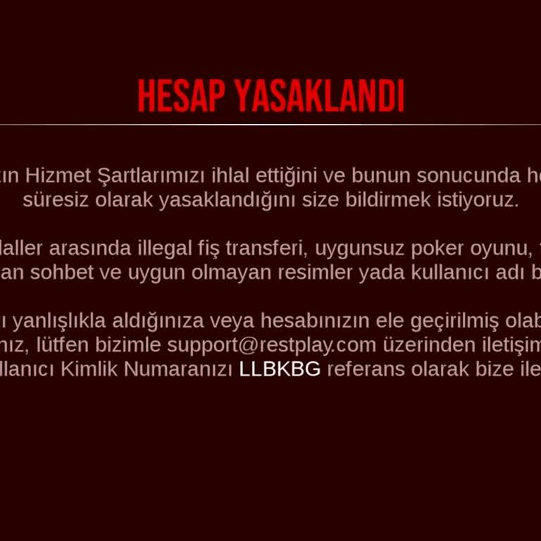 Rest Play Satış İadesi Nedeniyle Hesap Bloklandı