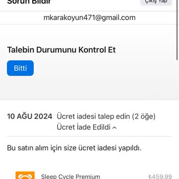 Apple Store Paramı İade Etmedi