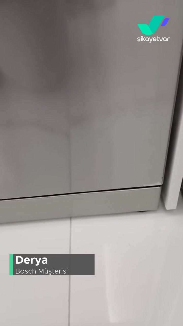 Bosch Bulaşık Makinemde Birden Fazla Sorun Var, Çözümünü Talep Ediyorum! videonun kapak resmi